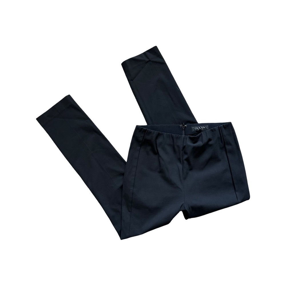 rag & bone Simone Stretch Cropped Pant - Picture 3 of 13